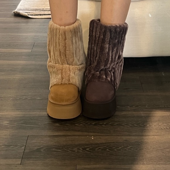 UGG Classic Short Sherpa Corduroy Platform Boot aka Churro UGGs 💗 - Picture 9 of 9